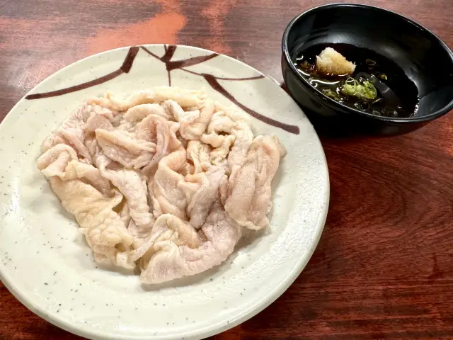 とり皮ポン酢焼き