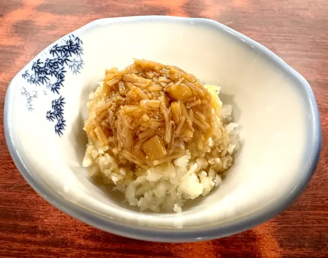 なめ茸鬼おろし