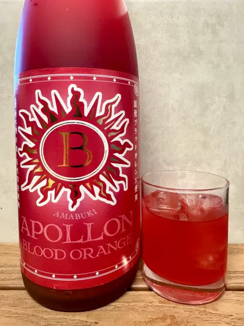 ブラッドオレンジ梅酒