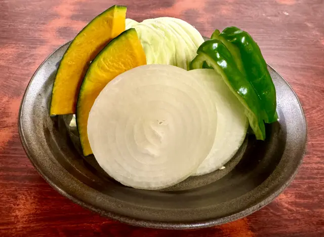 焼野菜の盛り合わせ